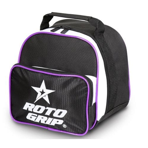 Roto Grip 1 Ball Tas All Star Caddy Black/White/Purple